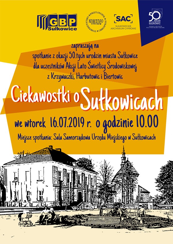 Ciekawostki o Sułkowicach - spotkanie w ramach Akcji Lato Świetlicy Środowiskowej