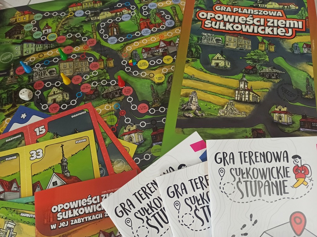 Gra planszowa - Sułkowickie Śtupanie