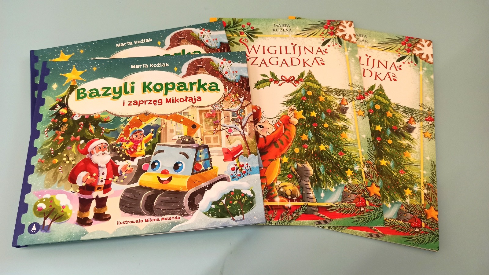Świąteczne książeczki od autorki