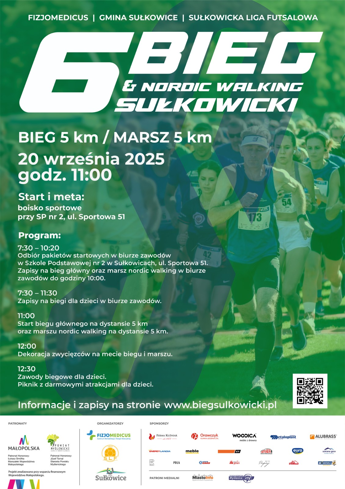 6 Bieg i Nordic Walking Sułkowicki