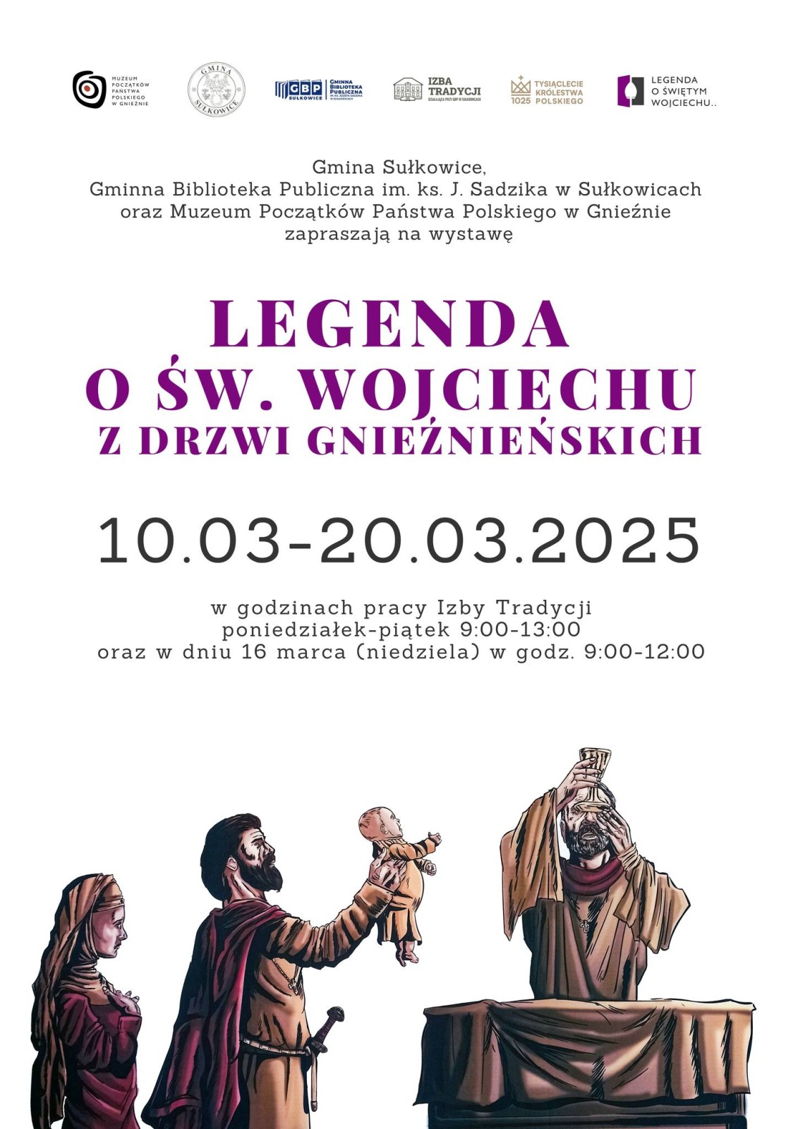 Wystawa o św. Wojciechu - zapraszamy