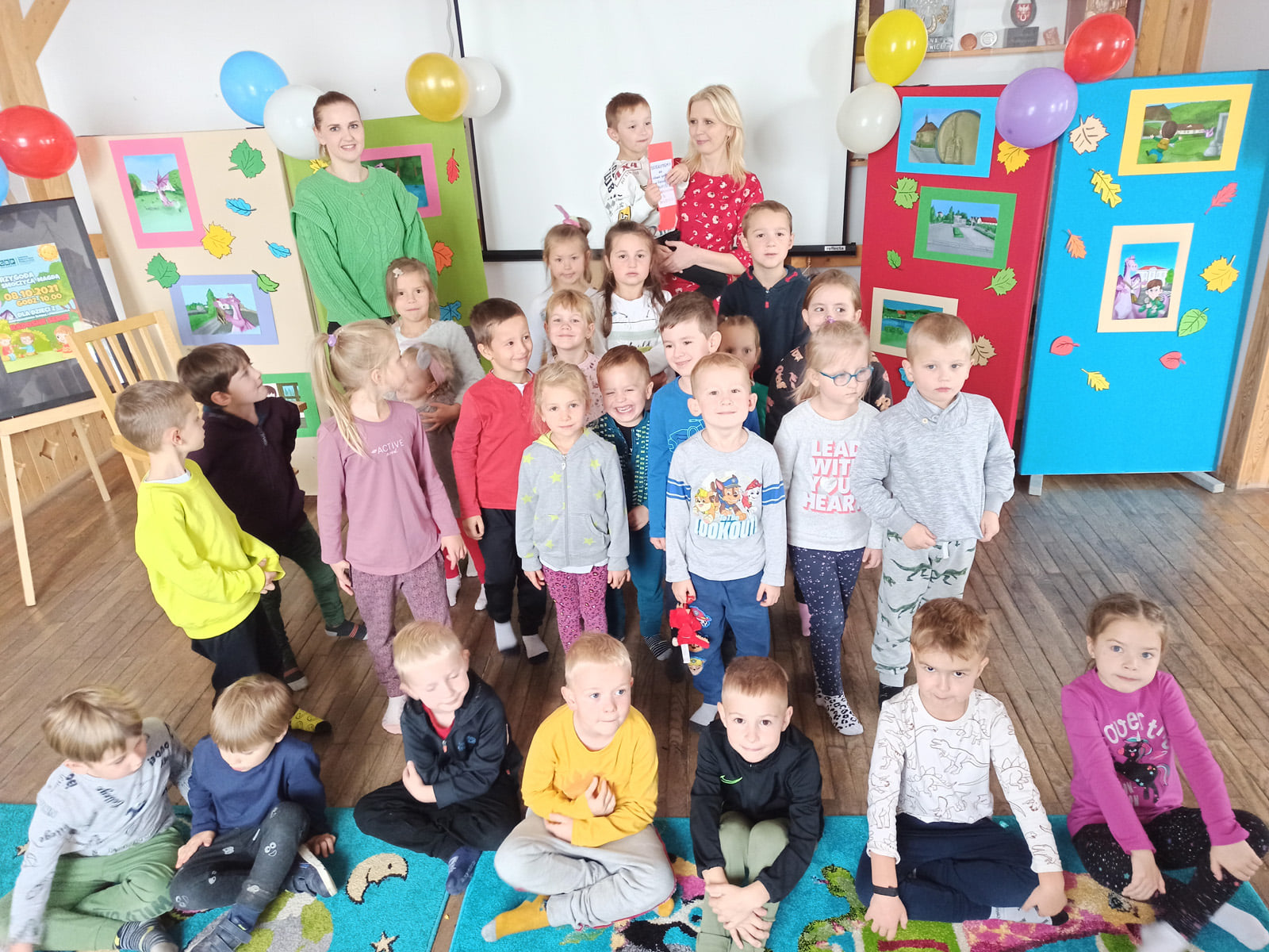 Wizyta dzieci z Przedszkola w Jasienicy