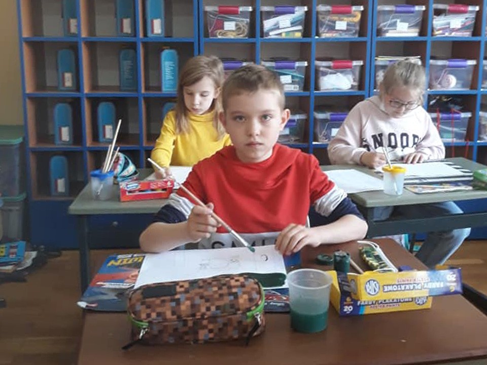 Wycieczki z klasą II a - on-line