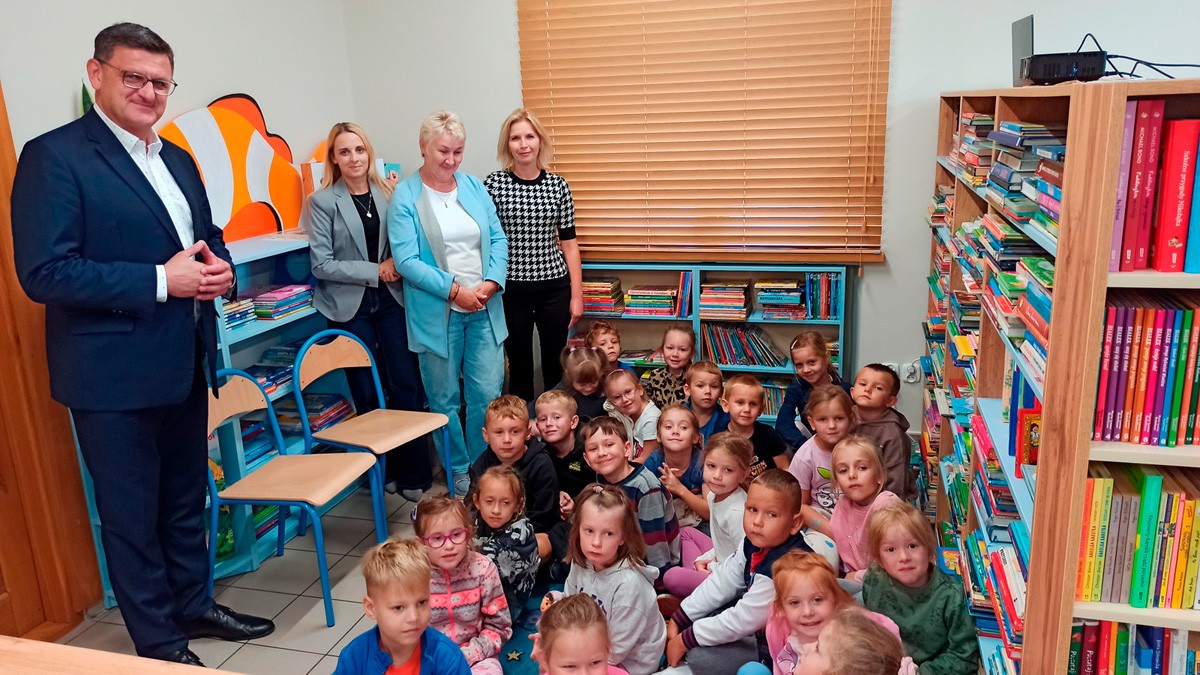 Klub Małego Czytelnika zainaugurowany z Przedszkolem Samorządowym nr 2 w Sułkowicach