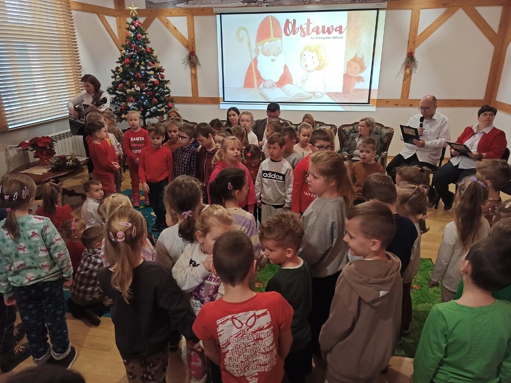 Grudniowe spotkanie w ramach Klubu Małego Czytelnika