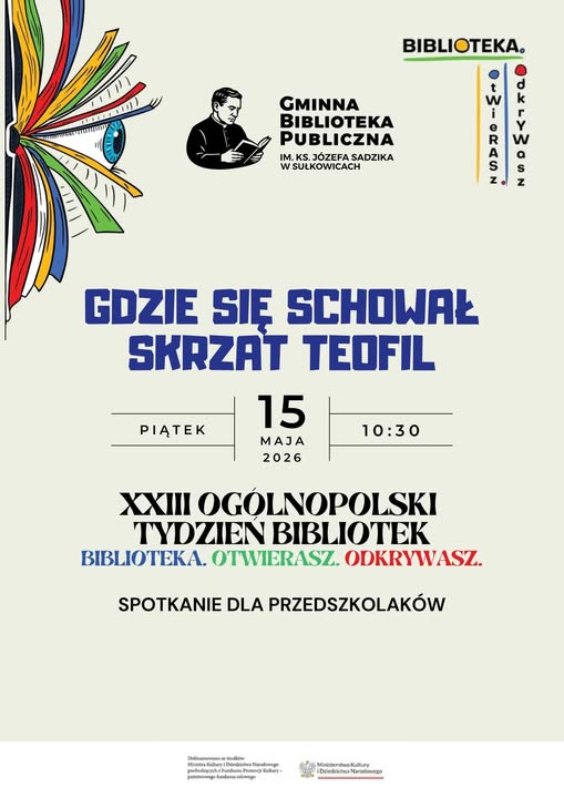 Gdzie się schował skrzat Teofil - zajęcia dla przedszkolaków