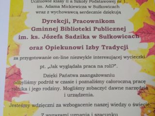 Jak wyglądała praca na roli - lekcja online - zdjęcie 1