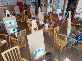 „Malujemy Sułkowice” - Wakacje w Starej Szkole - zdjęcie 10
