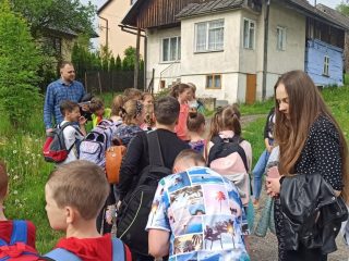 "Moje miasto Sułkowice" - spacer tematyczny dla klasy III B ze Szkoły Podstawowej nr 2 w Sułkowicach - zdjęcie 20