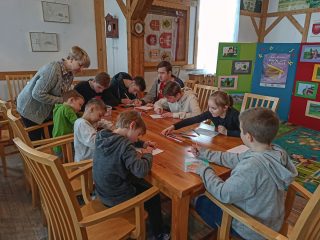 Pierwsze spotkanie szkoleniowe do konkursu - Palcem po mapie... - zdjęcie 14