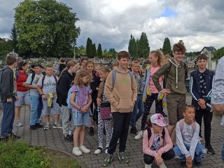 Spacer tematyczny z dziećmi z Harbutowic - zdjęcie 12