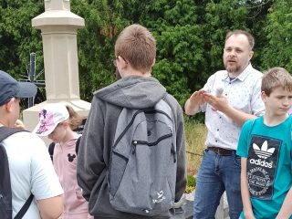 Spacer tematyczny z dziećmi z Harbutowic - zdjęcie 14