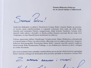 List z Kancelaria Prezydenta RP - zdjęcie 1
