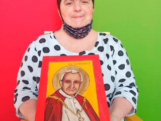 Praca nad "ikoną" św. Jana Pawła II zakończona - zdjęcie 3