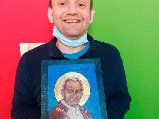 Praca nad "ikoną" św. Jana Pawła II zakończona - zdjęcie 7