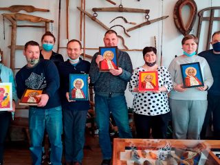 Praca nad "ikoną" św. Jana Pawła II zakończona - zdjęcie 9