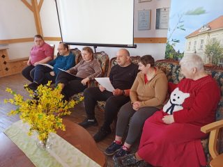 Zapowiedź lata - próba z podopiecznymi WTZ w Harbutowicach - zdjęcie 5
