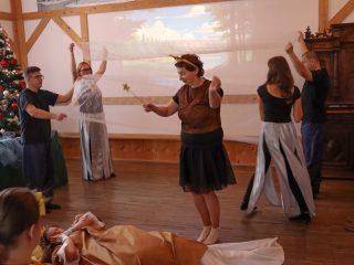 Spotkanie teatralno-muzyczne w Izbie Tradycji - zdjęcie 14