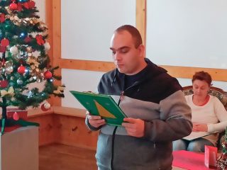 Świąteczne spotkanie WTZ i ŚDS w Izbie Tradycji - zdjęcie 13