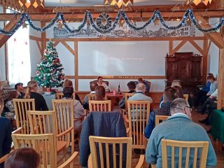 Świąteczne spotkanie WTZ i ŚDS w Izbie Tradycji - zdjęcie 18