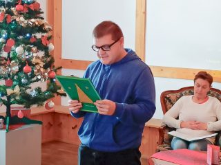 Świąteczne spotkanie WTZ i ŚDS w Izbie Tradycji - zdjęcie 19