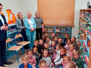 Klub Małego Czytelnika zainaugurowany z Przedszkolem Samorządowym nr 2 w Sułkowicach - zdjęcie 2