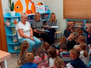 Klub Małego Czytelnika zainaugurowany z Przedszkolem Samorządowym nr 2 w Sułkowicach - zdjęcie 4