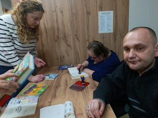 Zajęcia dla WTZ - praca bibliotekarza - zdjęcie 5